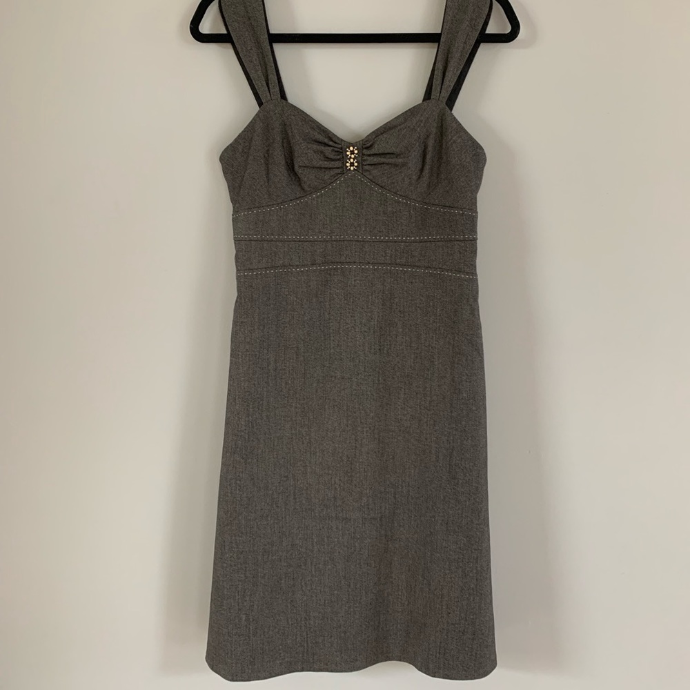 Rebecca Taylor Grey Dress Size 8